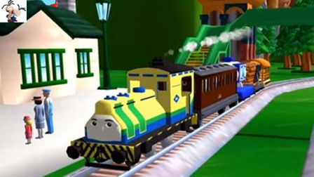 【永哥】托马斯和他的朋友们211 托马斯和比德的新任务 火车游戏