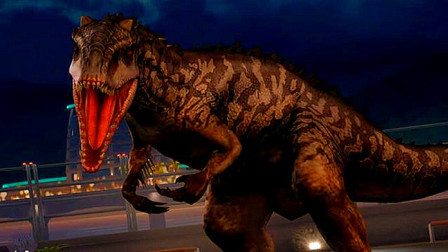 【永哥】侏罗纪世界257 火神三角龙和狂暴龙的较量 侏罗纪恐龙公园