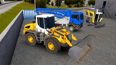 【永哥】挖掘机模拟城市建设 挖掘机装载机推土机水泥车搅拌车
