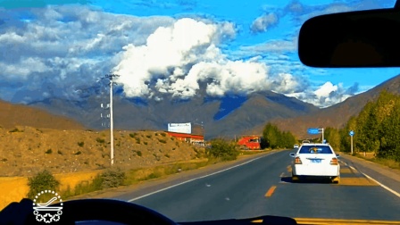 开车去自驾游第151集: 天地之间有大美, 山顶上的白云酷似火山爆发那种壮观的场景