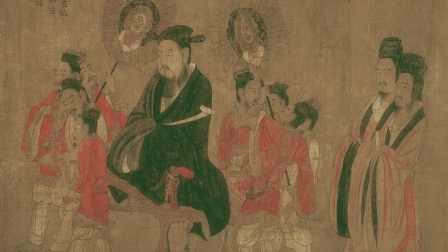 第7期, 《历代帝王图》, 中国十三位帝王像图片赏析