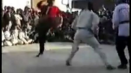 中国武术vs跆拳道视频 绝对强悍！真正华丽的腿法！中国武术