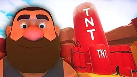 魔哒搞笑胡子胖大叔第四期 在TNT的世界中解谜机关