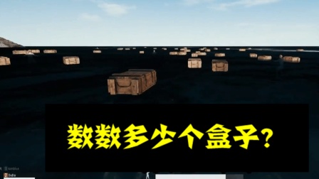 绝地求生: 100个人同时掉到海里, 到处漂的都是盒子, 把我数懵了