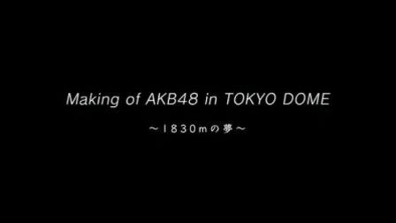「AKB推し字幕社」Making of AKB48 in TOKYO DOME ~1830m夢~