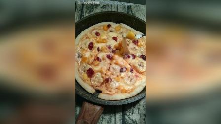 美拍视频: 无烤箱做披萨教程#美食#