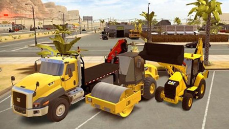 【永哥】挖掘机城市模拟建设 挖掘机装载机推土机自卸车牵引车