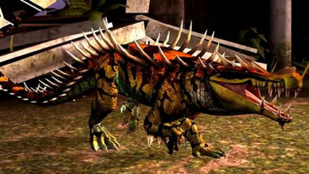 【永哥】侏罗纪世界 狂暴龙两栖恐龙锦标赛 侏罗纪恐龙公园