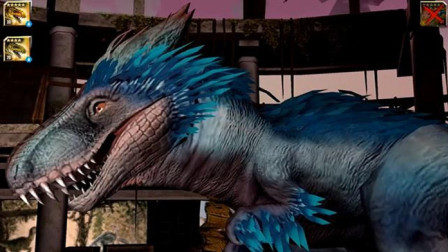 【永哥】侏罗纪世界 尤顿龙、达尔文翼龙决战时刻 侏罗纪恐龙公园