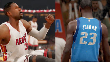 【布鲁】韦德vs乔丹！飞人半场爆砍20分！NBA2K15生涯模式（4）