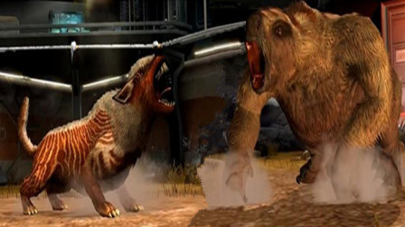 【永哥】侏罗纪世界 新生代恐龙生态馆的激战 侏罗纪恐龙公园