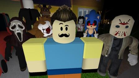 小飞象解说Roblox真恐怖电梯 已被吓傻! 弗莱迪