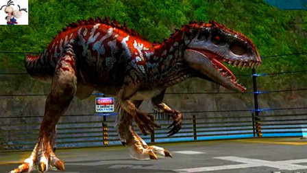【永哥】侏罗纪世界P366 狂暴龙慢恶龙恐龙逃窜 侏罗纪恐龙公园