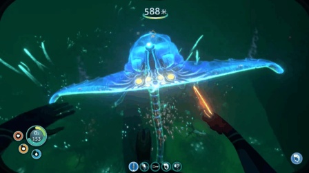 深海迷航: 楚河单挑利维坦幼崽, 氧气耗尽险些翻船