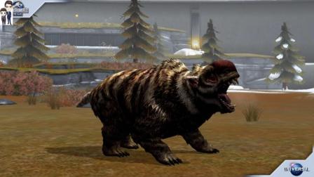 侏罗纪世界游戏第797期: 最大的有袋类动物双门齿兽★恐龙公园★哲爷和成哥