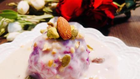 「梅小姐」酸奶抱紫薯 夏日里无需冷冻的甜品 可做早餐或宝宝辅食