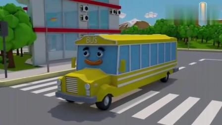 儿童工程车乐园 挖掘机动画片 大卡车 装载机工