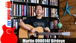 马丁martin 000014f birdeye 雀眼枫木 吉他评测