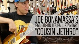 Joe Bonamassa's 1960 Gibson Les Paul Standard 'Cousin Jethro'
