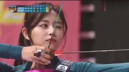 韩国最美射箭运动员, 她的笑容让人产生恋爱的感觉