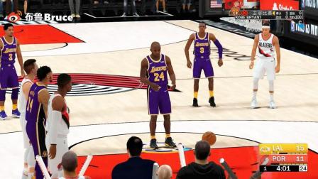 NBA2K19科比首秀第一分!