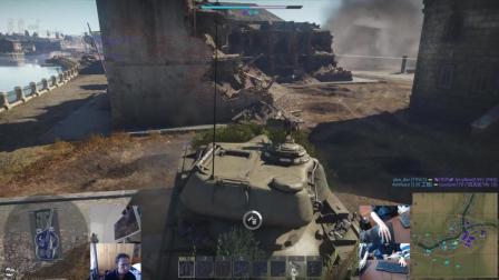 2018-9-22《战争雷霆》美国: T54E1 陆战街机娱乐 战区控制 东欧 编号143