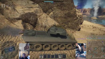 2018-9-22《战争雷霆》法国: AMX50 陆战街机娱乐 战区控制 突尼斯荒漠小镇 编号145