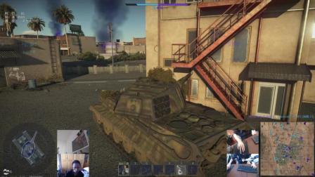 2018-9-23《战争雷霆》德国: 虎王H105毫米 陆战街机娱乐 战区控制 AmericanDesert