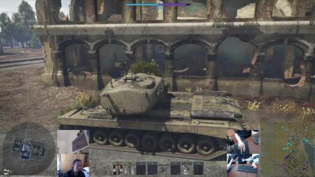 2018-9-23《战争雷霆》美国: T29重型坦克 陆战街机娱乐 战区控制 新罗西斯克港口之战