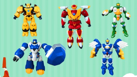 星原小宝变形机器人玩具  超好玩的战斗机器人