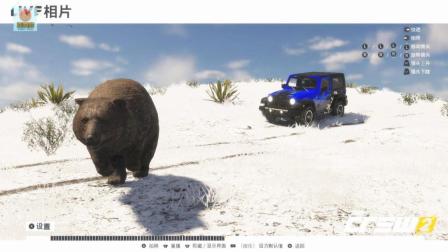 亚当熊 飙酷车神2: 熊哥开牧马人雪地越野遇到熊会发生什么?