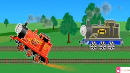 托马斯和它的朋友们之组装托马斯小火车彩色动画玩具视频22
