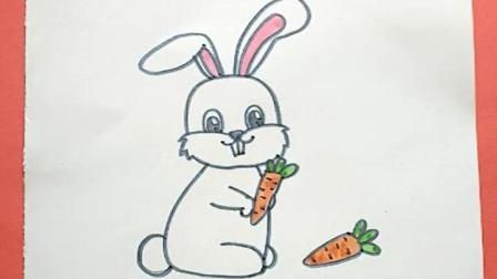 杨桃妈妈简笔画rabbit兔子小白兔