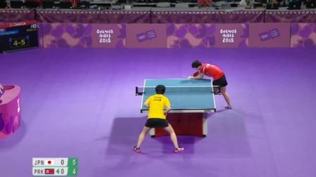 比赛剪辑 2018 YOG - Miu HIRANO [平野美宇] vs PYON Song Gyong -2018年青奥会乒乓球比赛