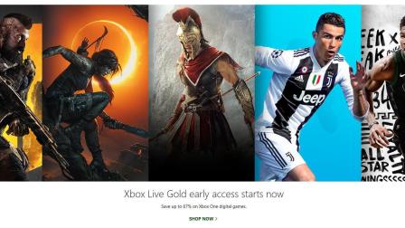 [玩家纪闻]20181115 微软Xbox黑五大促销提前为金会员开放, 任天堂宣布NS游戏突破1000款