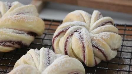 「烘焙教程」教你做家常面包&mdash;梦幻紫薯面包, 松软香甜