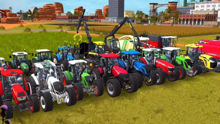 【永哥玩游戏】农场机械模拟器 拖拉机收割机模拟农场机器
