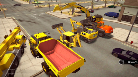 【永哥玩游戏】挖掘机城市模拟建设343 挖掘机装载机自卸车
