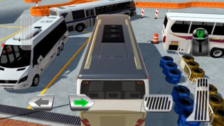 【永哥玩游戏】大巴车公共汽车模拟驾驶 巴士汽车停车模拟器