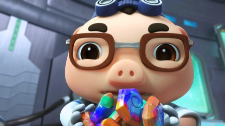 猪猪侠: 迷糊博士给阿五很多能量矿石