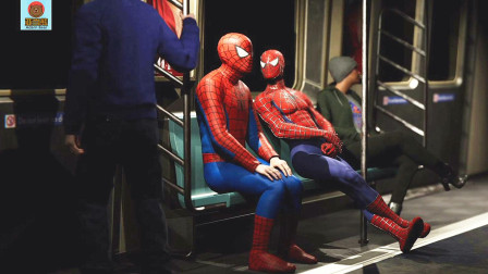 亚当熊 漫威蜘蛛侠63: 两个蜘蛛侠坐地铁究竟有多搞笑?