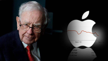 苹果股价大跌10%，巴菲特一夜损失近40亿