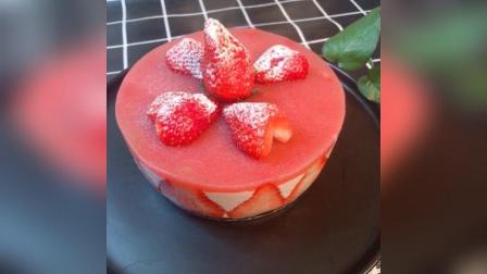 草莓酸奶慕斯蛋糕 3