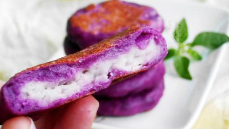 为这款紫薯饼打电话! 做法超简单还特别好吃, 手残党也能一次成功!