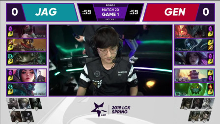 2019LCK春季赛GEN vs JAG_1-第2周Day5