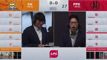 2019LPL春季赛SN vs FPX_1_第三周_DAY3