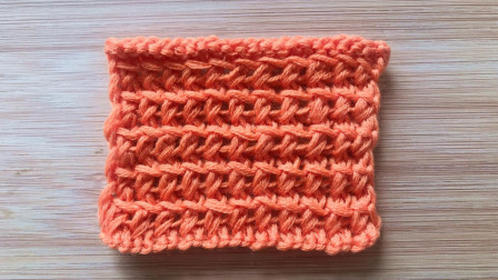 简单简洁的横纹花样，最适合儿童织物最新织法编织教案
