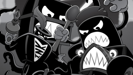 梦魇奔跑中的班迪 bendy64 in nightmare run 游戏演练 手游酷玩