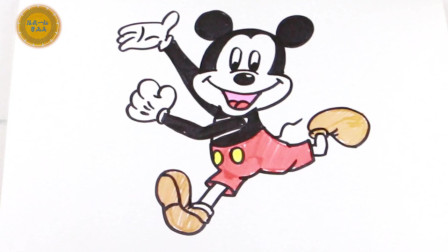 卡通动漫米老鼠简笔画怎么画，一起来看看吧