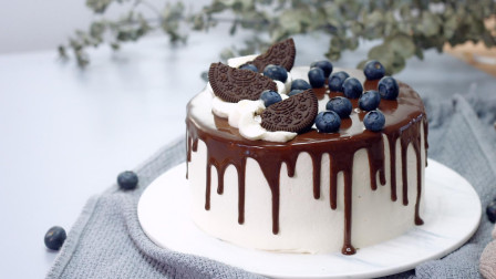 foodyvideo 吃货视频 第一季 生日做个巧克力淋面蛋糕，香味浓郁颜值高，吃过的都说好！
